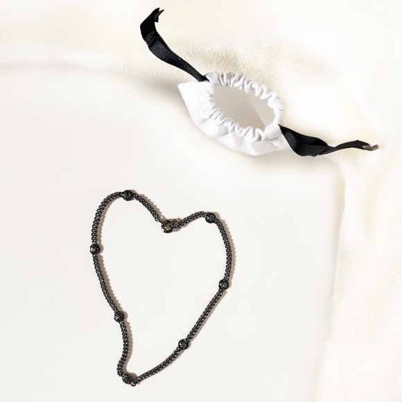 MARC JACOBS Turn-Lock Station Necklace & 2 Stud Earrings NWOT - Picture 11 of 13